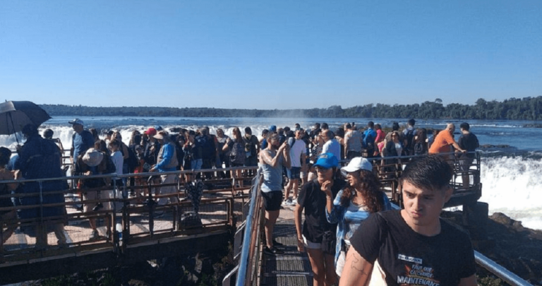 Puerto Iguazú la ciudad reportó récord de visitantes tras el feriado de Mayo 2023